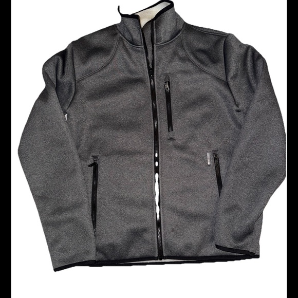 William Rast Justin Timberlake Gray and White Jacket - Picture 1 of 6